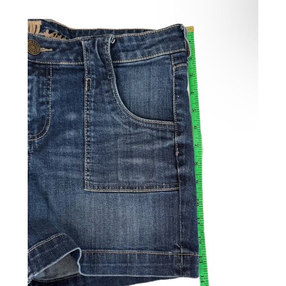 Vintage Kut From THe Kloth Boyfriend Jean Shorts Chloe Size Large Pockets - Picture 4 of 8